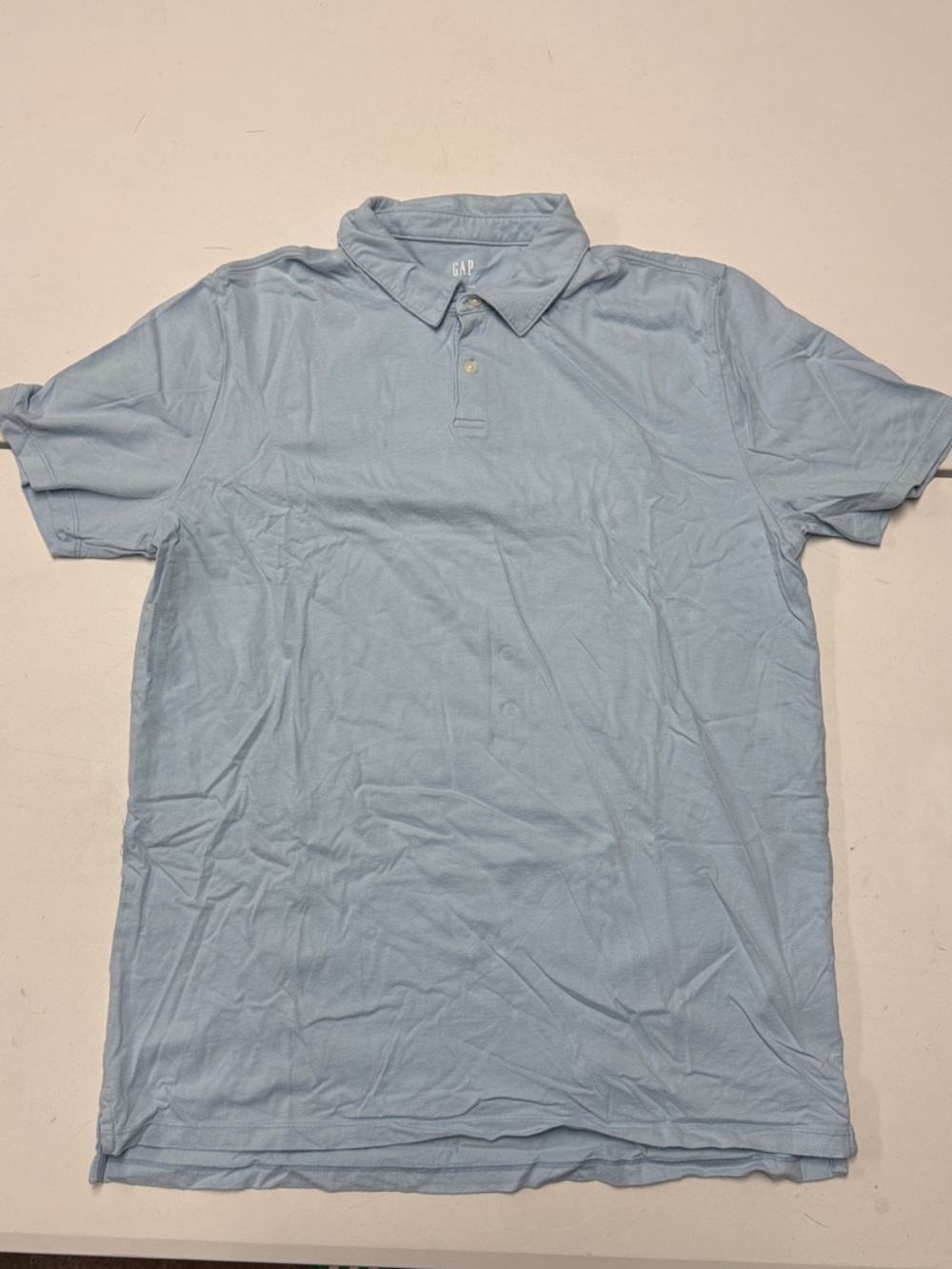 GAP Men’s Pale Blue Polo Shirt